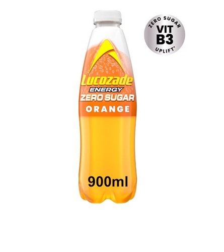 Lucozade zero sugar orange - lucozade,