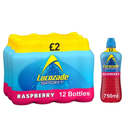 Lucozade sport drink - lucozade, raspberry