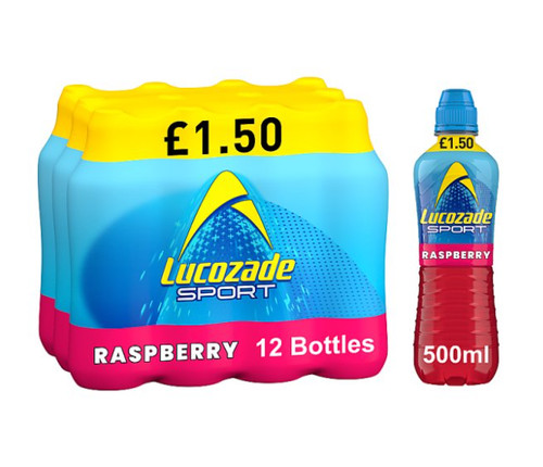 Lucozade sport drink raspberry - drink,