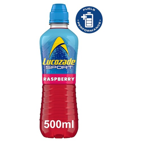 Lucozade sport drink raspberry - lucozade,