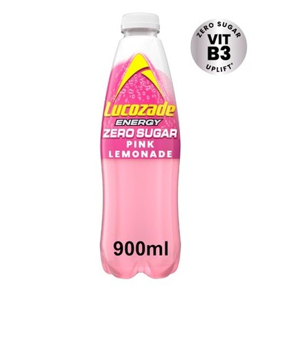Lucozade zero sugar pink - lucozade,