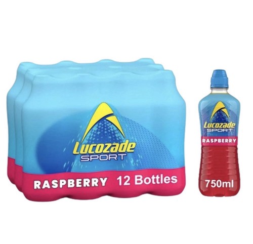 Lucozade sport drink raspberry - lucozade,